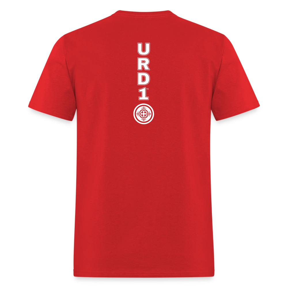URD1 - Men Praise T-Shirt - King Of Kings - red