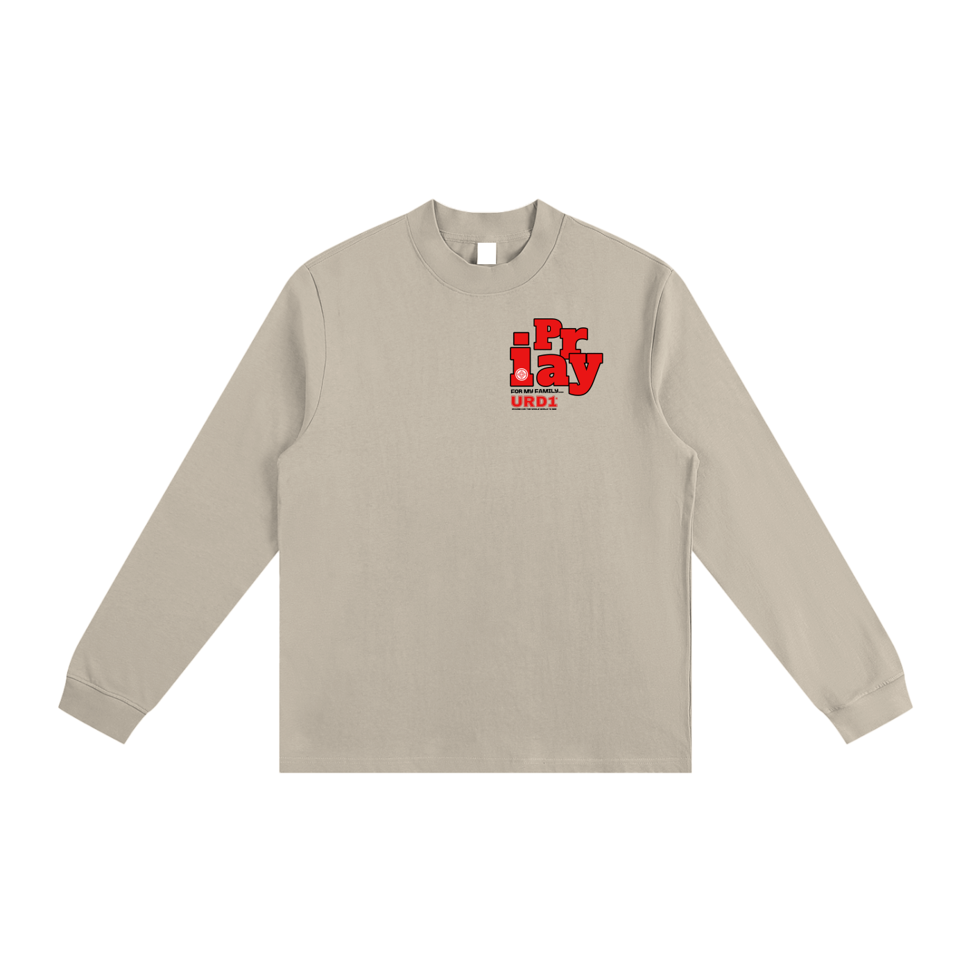 Essential Non-Shrink Mock Neck Sweatshirt