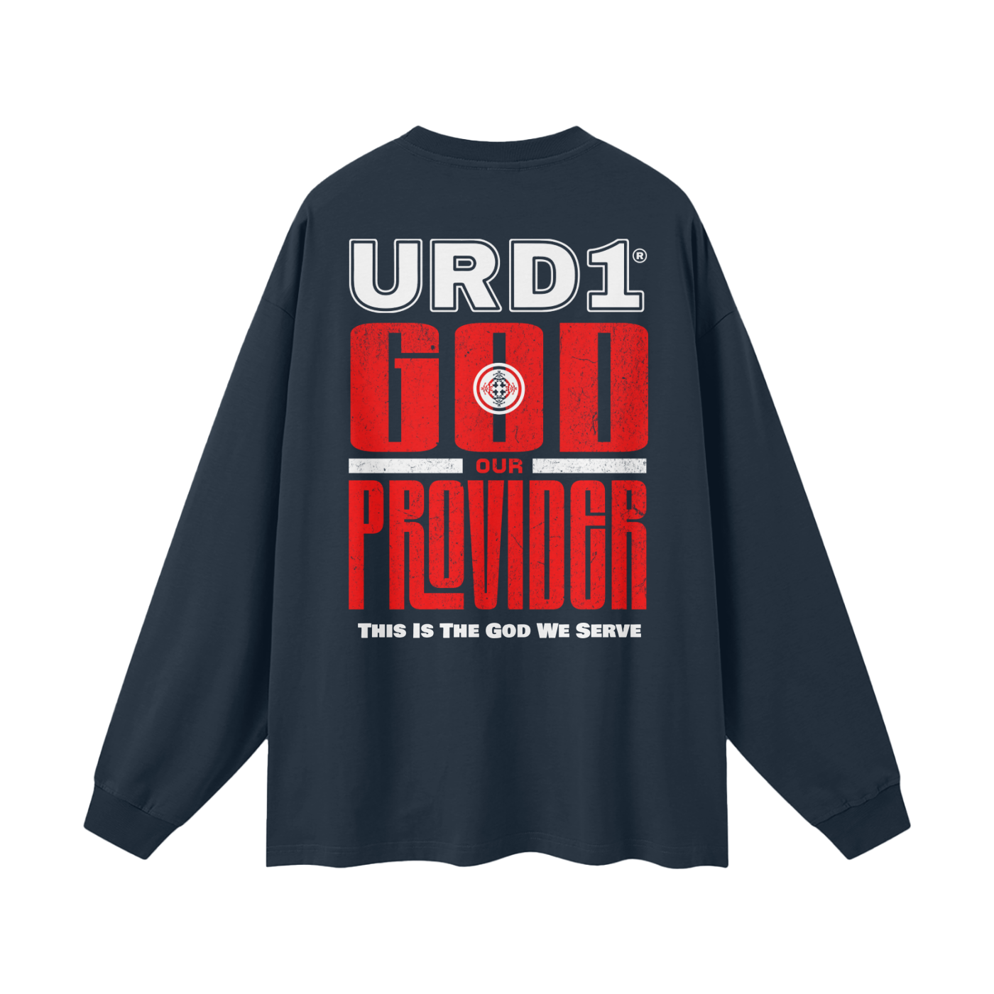 URD1 - "GOD OUR PROVIDER" - 100% Cotton Long Sleeve Tee