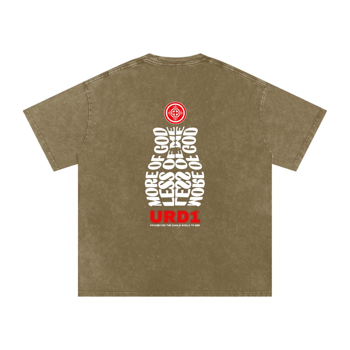 URD1 - G-ANSWERS - Acid Wash Oversize T-Shirt