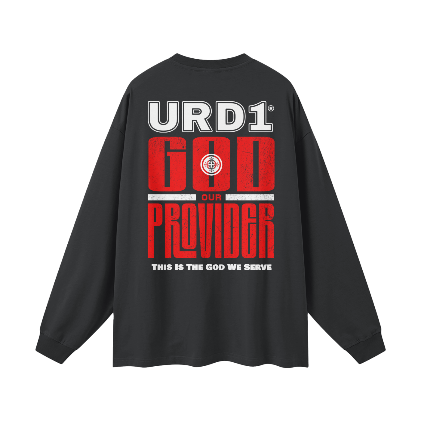 URD1 - "GOD OUR PROVIDER" - 100% Cotton Long Sleeve Tee