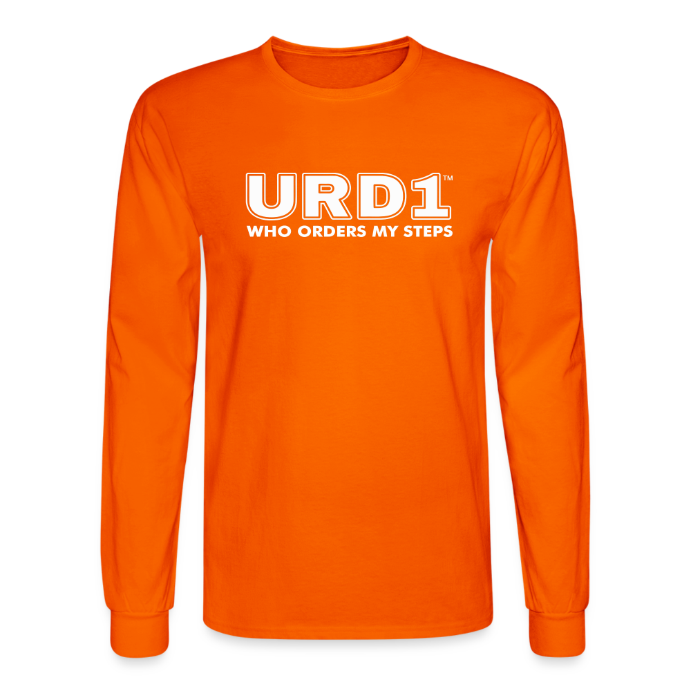 URD1 - Men Long Sleeve IMPACT T-Shirt - OMS - orange