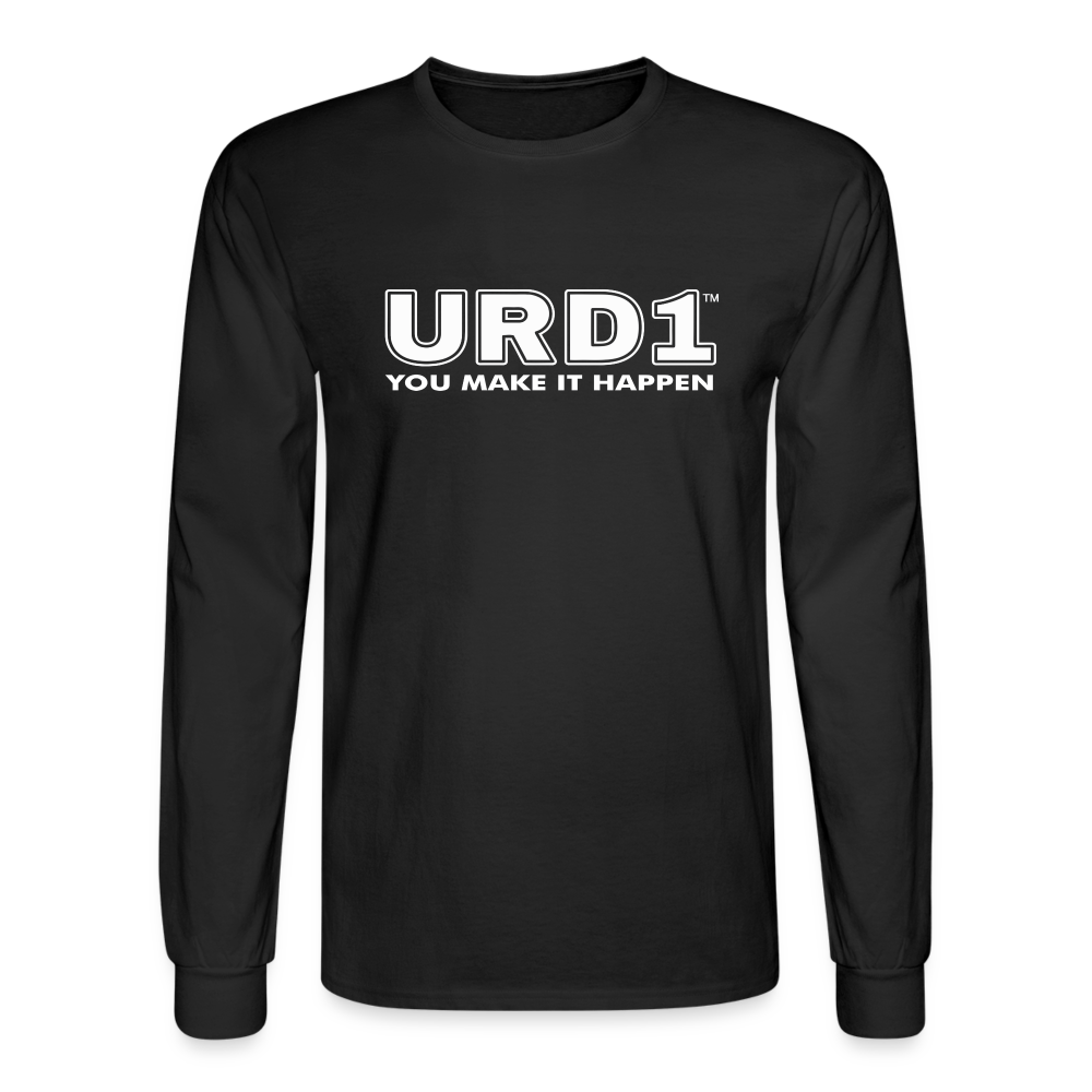 URD1 - Men Long Sleeve IMPACT T-Shirt - MIH - black