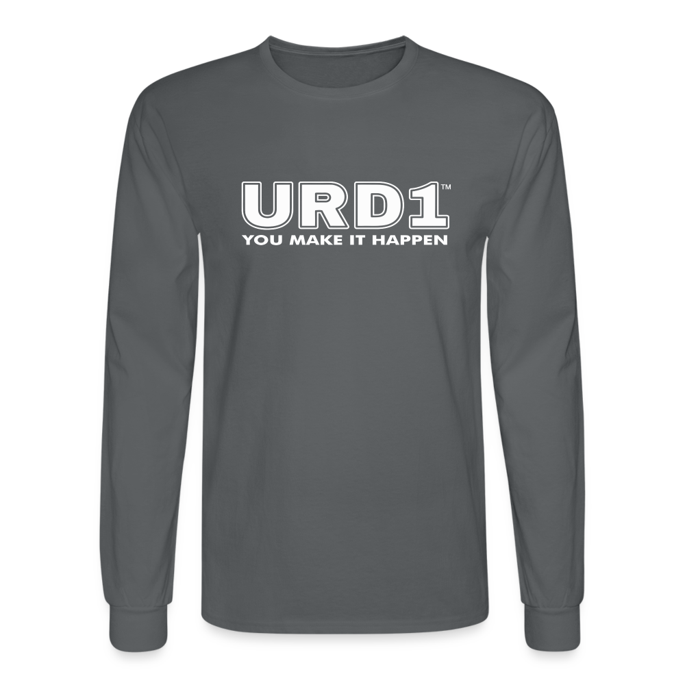 URD1 - Men Long Sleeve IMPACT T-Shirt - MIH - charcoal