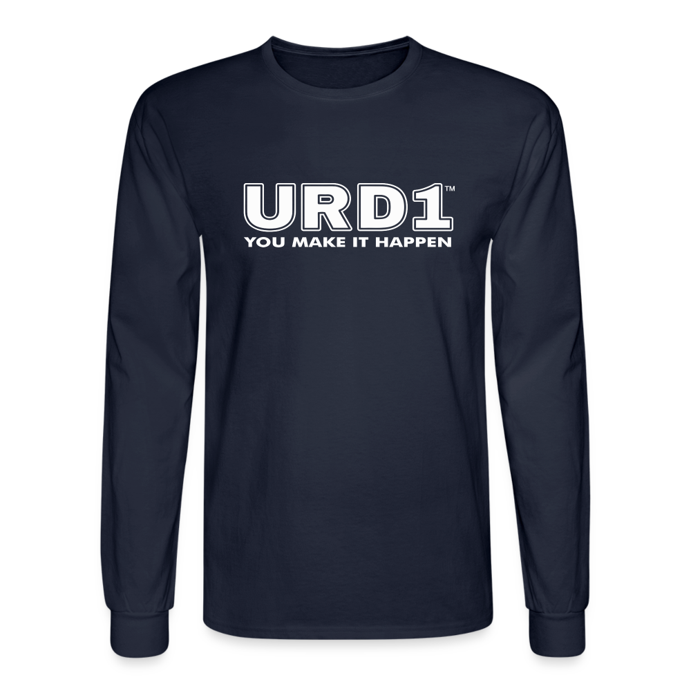 URD1 - Men Long Sleeve IMPACT T-Shirt - MIH - navy