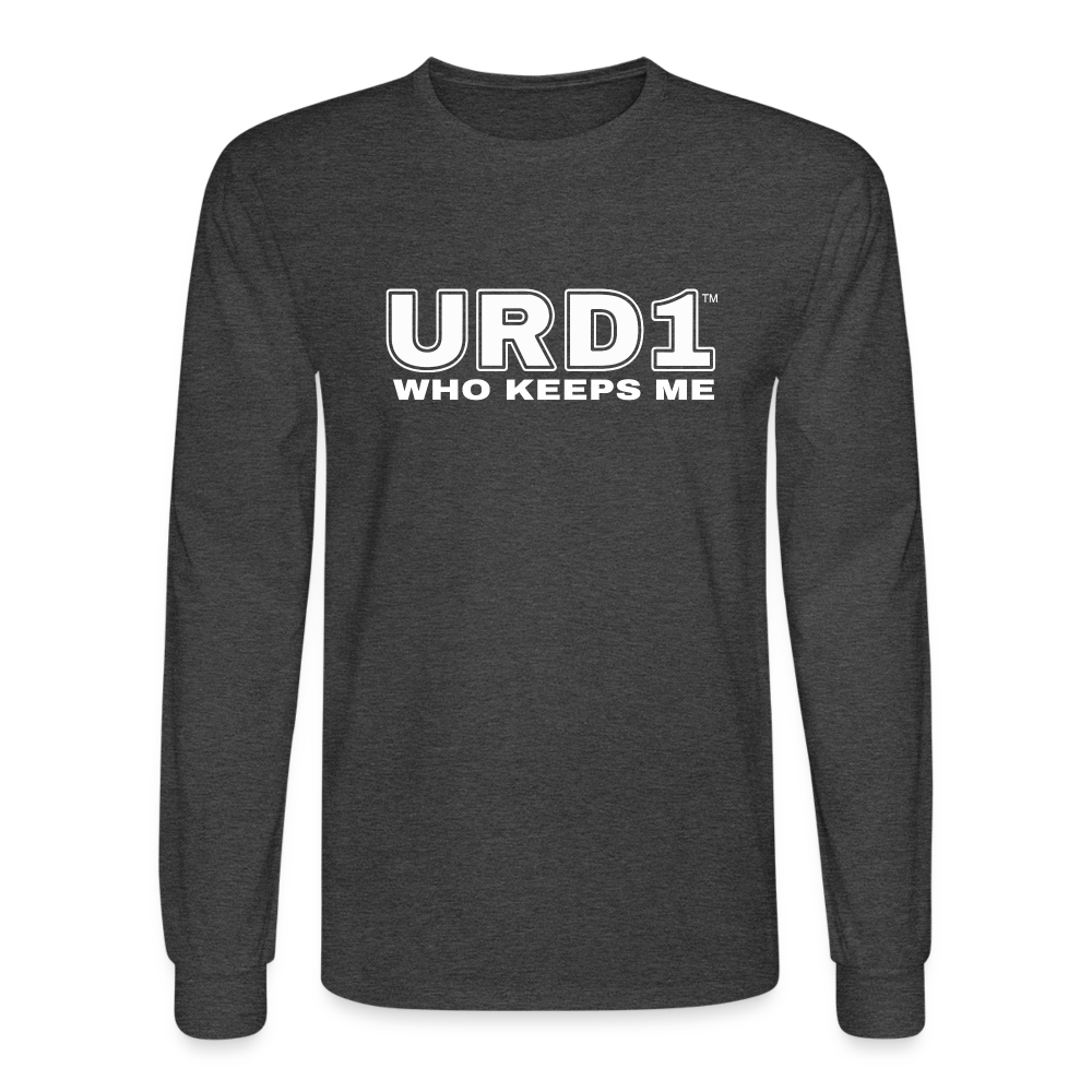 URD1 - Men Long Sleeve IMPACT T-Shirt - WKM - heather black