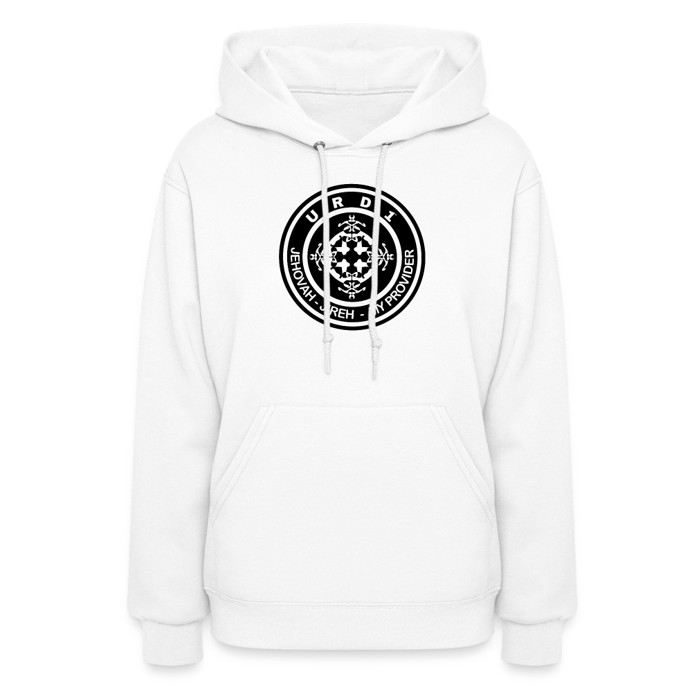 URD1- My Provider - Women Impact Hoodie - white