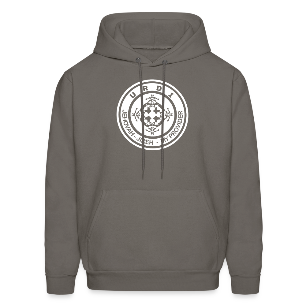 URD1- Jehovah Jireh - Men Impact Hoodie - asphalt gray