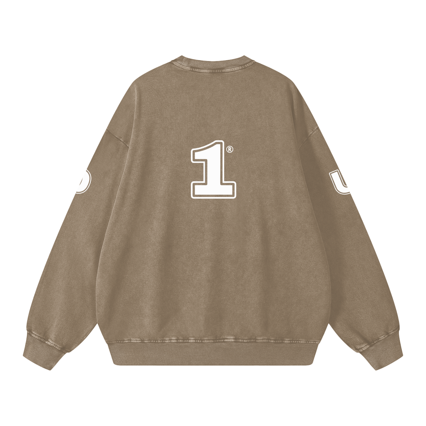 URD1 Minimalist Snow Washed Oversized Sweatshirt