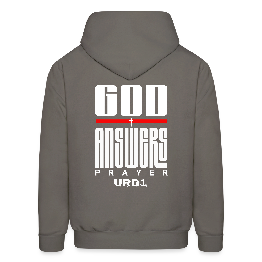 URD1 - I Pray - Street Praise Hoodie - asphalt gray