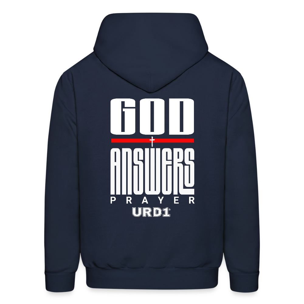 URD1 - I Pray - Street Praise Hoodie - navy