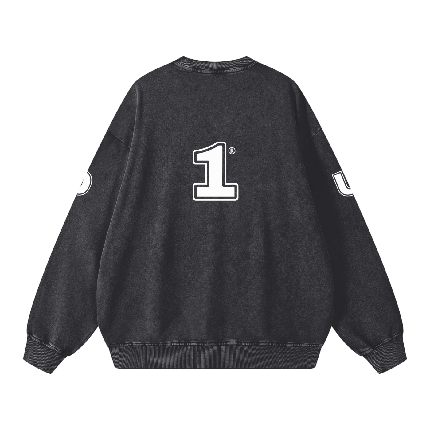 URD1 Minimalist Snow Washed Oversized Sweatshirt