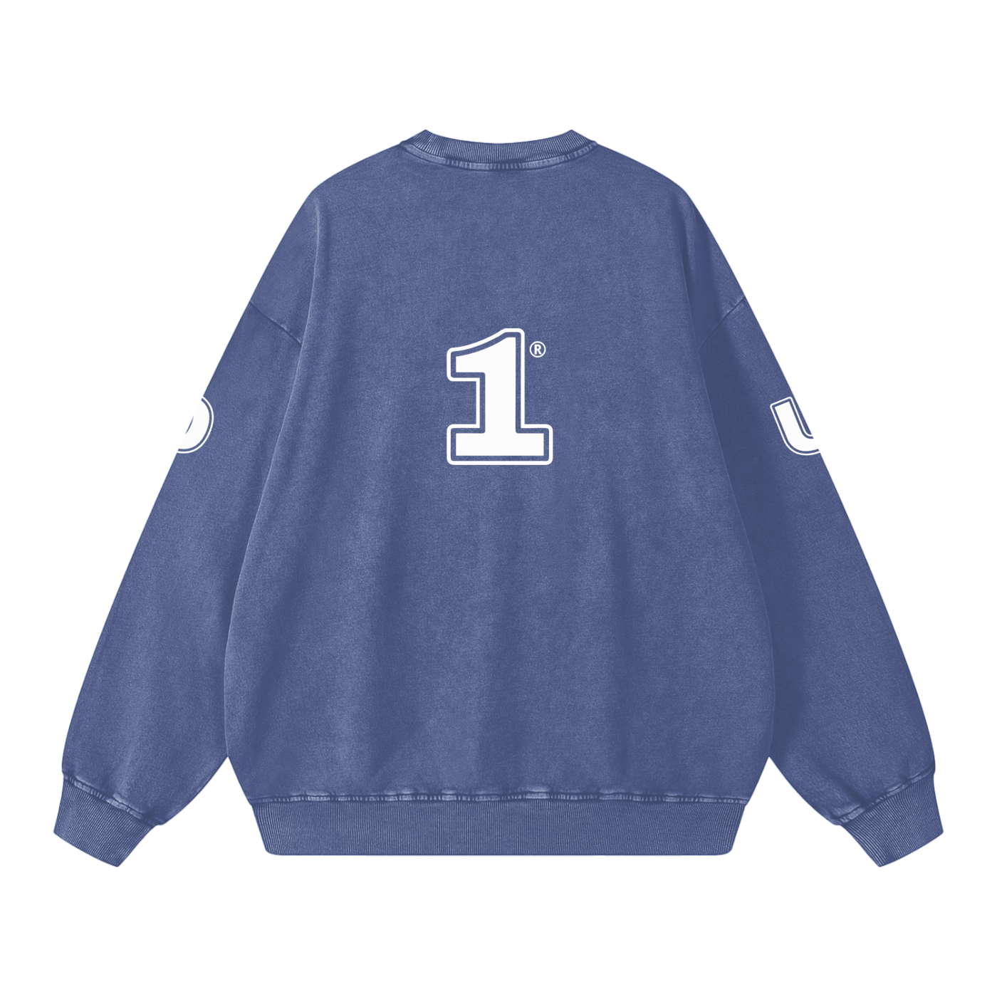 URD1 Minimalist Snow Washed Oversized Sweatshirt