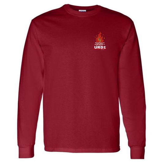 URD1 "FAITH FIRE" Long Sleeve T-Shirt