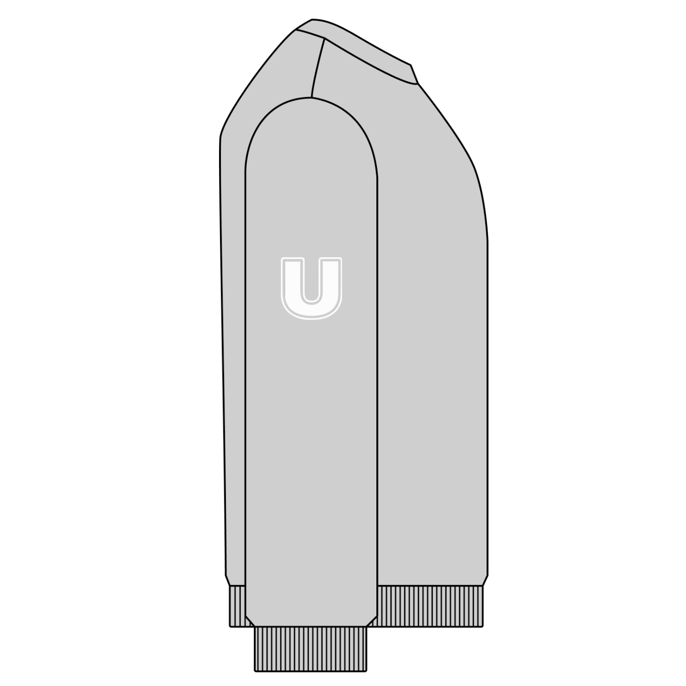 URD1 Minimalist Snow Washed Oversized Sweatshirt