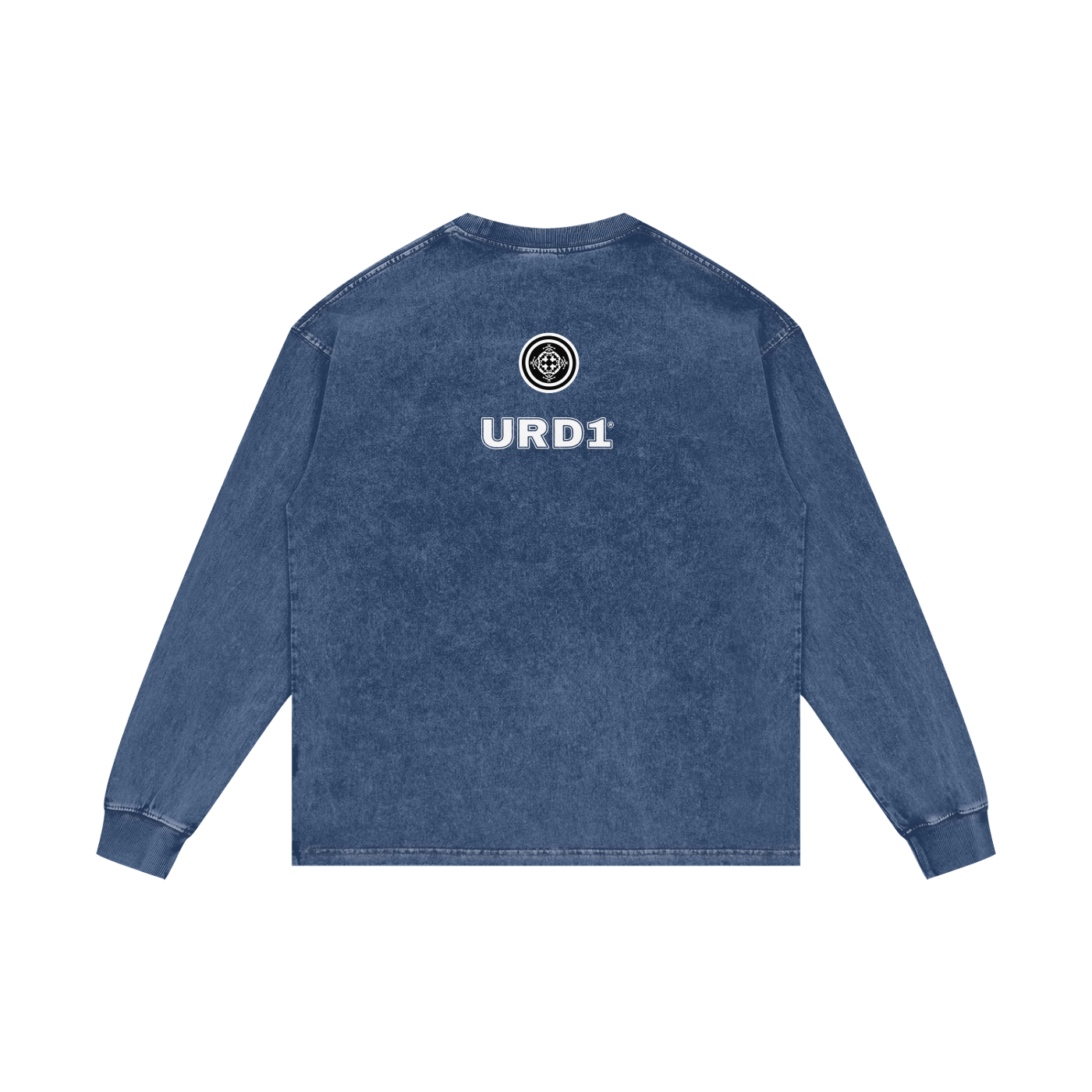 URD1 - Street-Praise T-Shirt -ALL GLORY - Acid Wash Oversize Long Sleeve T-Shirt