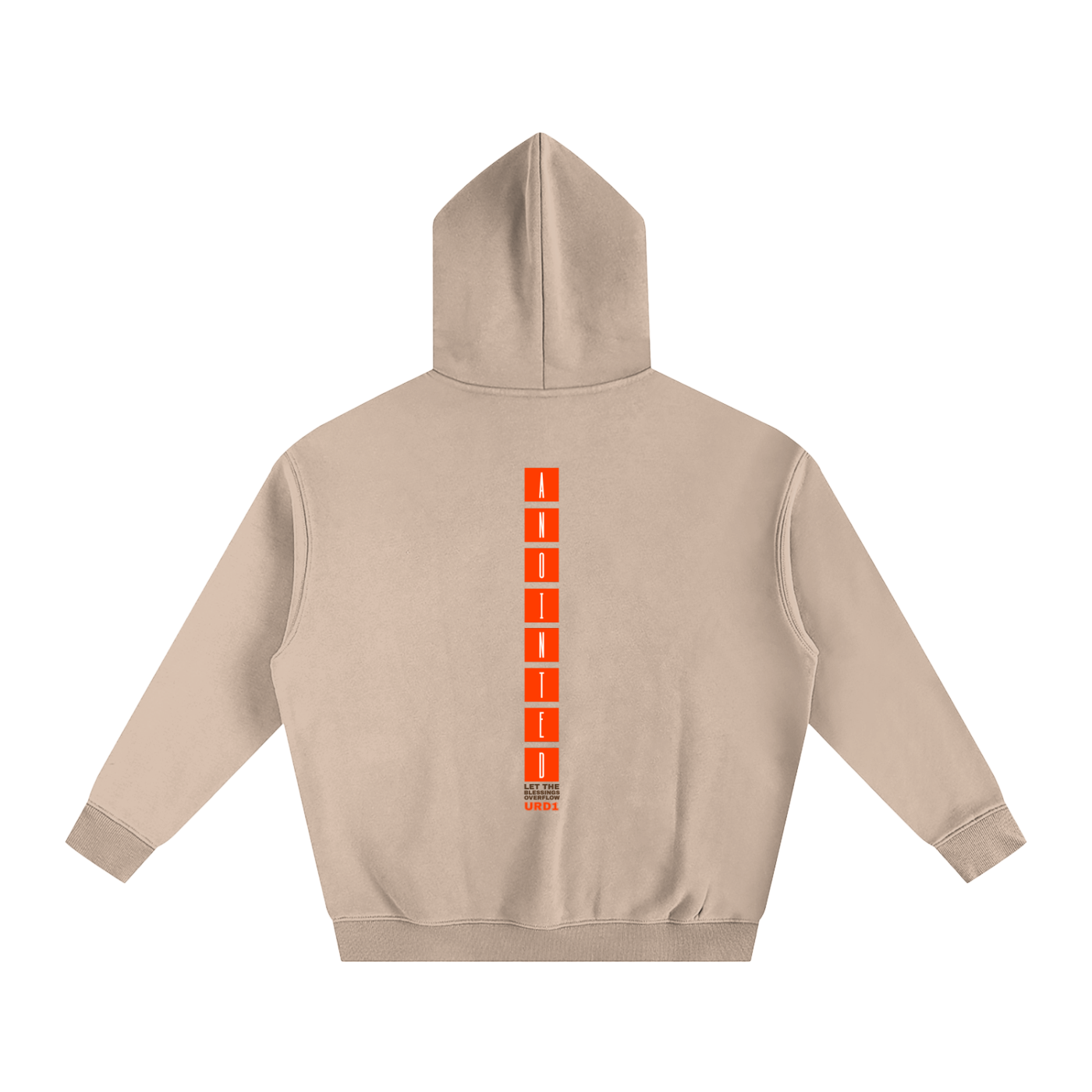 URD1 - "ANOINTED" - Oversize Fleeced Hoodie -LC01