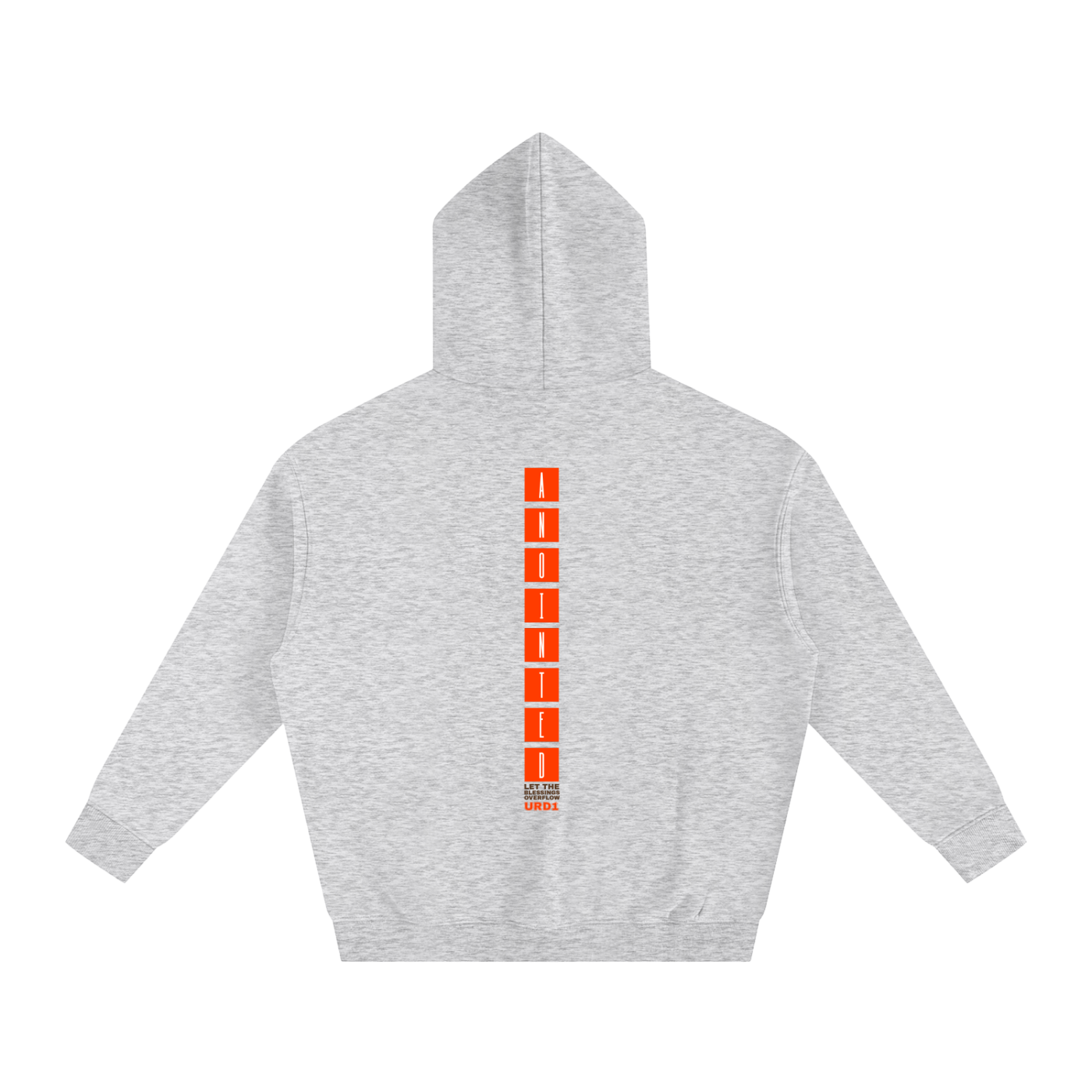 URD1 - "ANOINTED" - Oversize Fleeced Hoodie -LC01