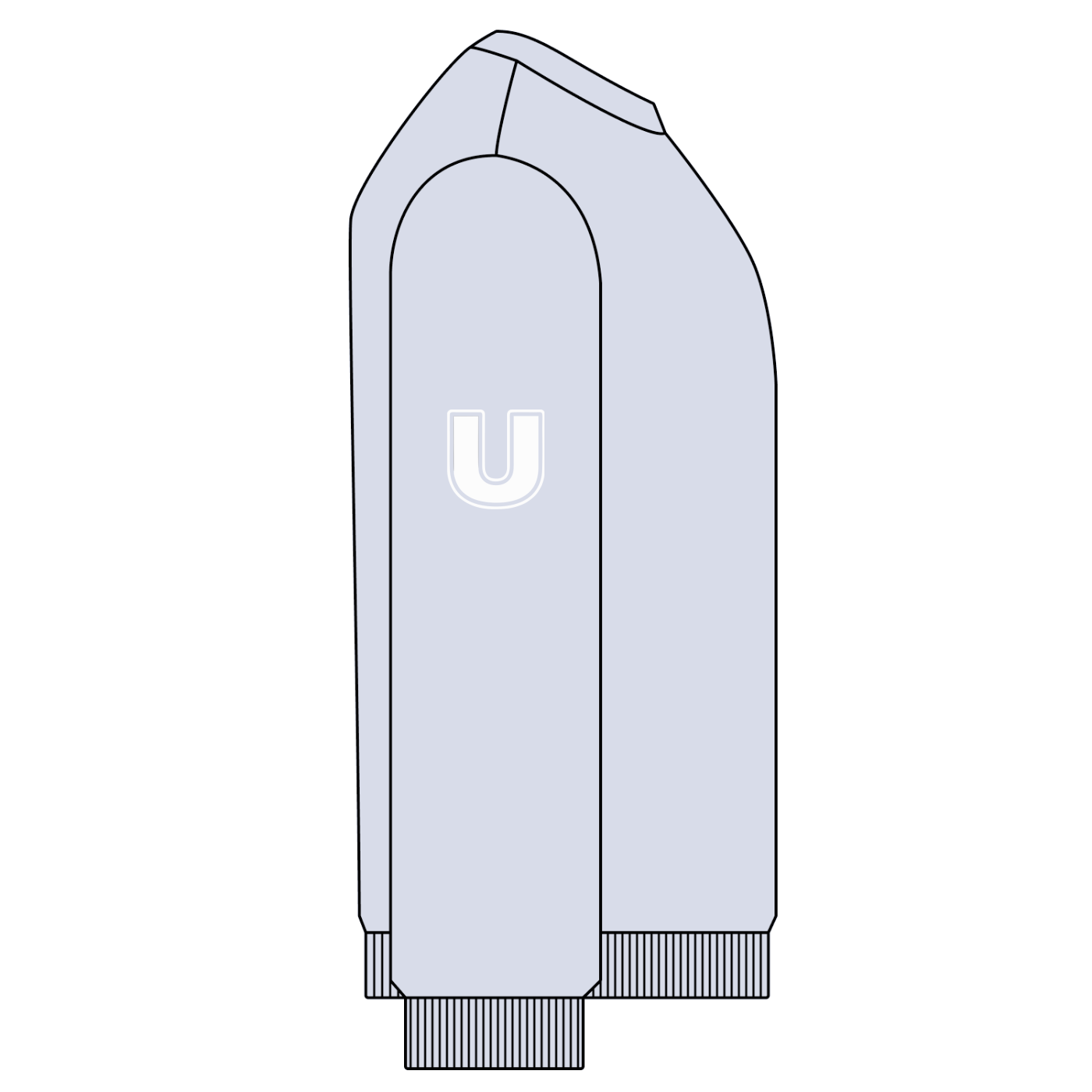 URD1 Minimalist Snow Washed Oversized Sweatshirt