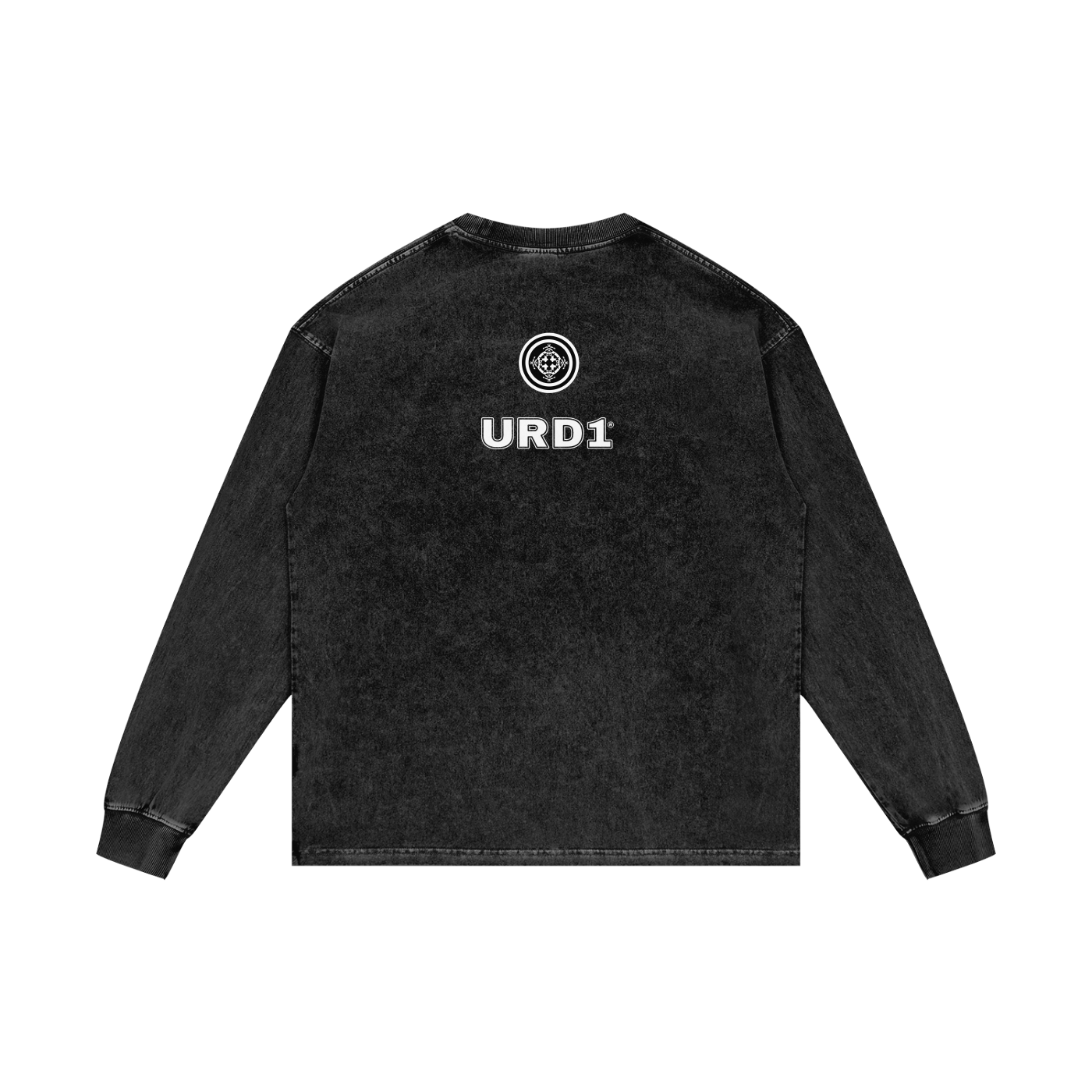 URD1 - Street-Praise T-Shirt -ALL GLORY - Acid Wash Oversize Long Sleeve T-Shirt