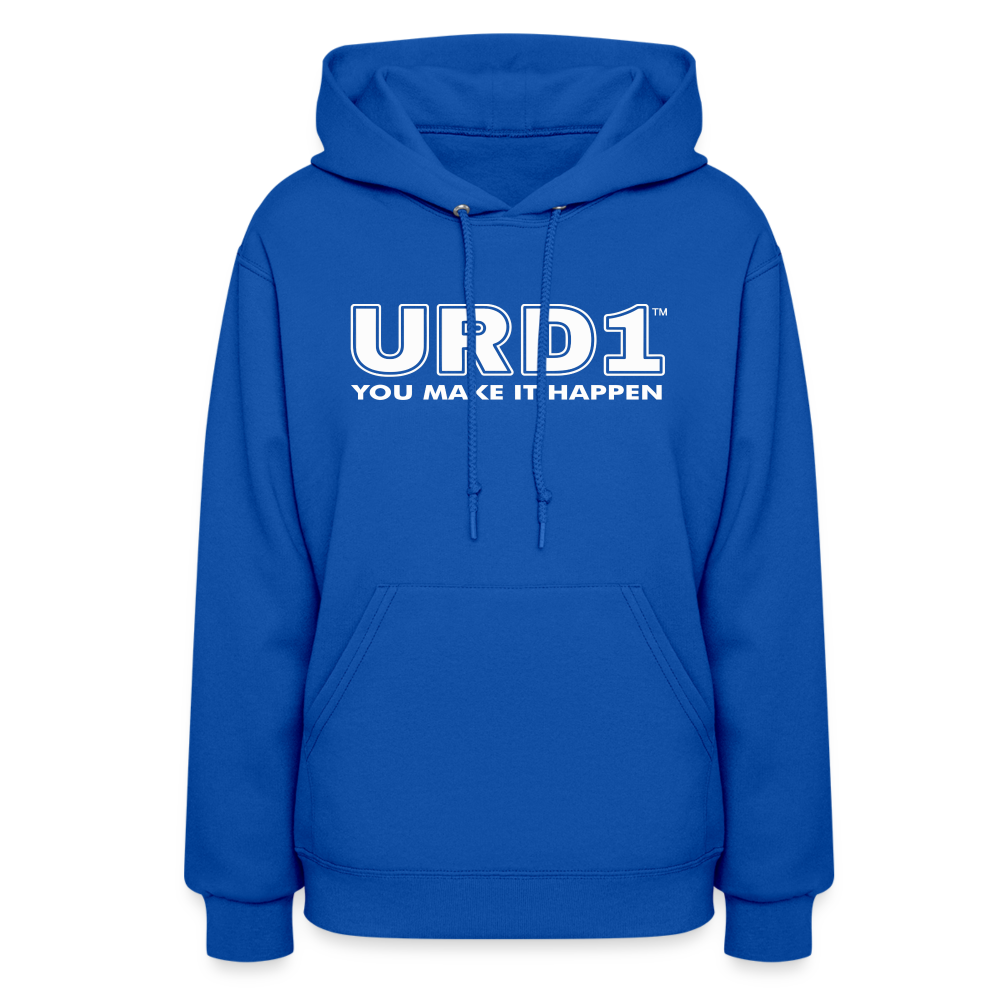 URD1- You Make It Happen - Women Impact Hoodie - royal blue