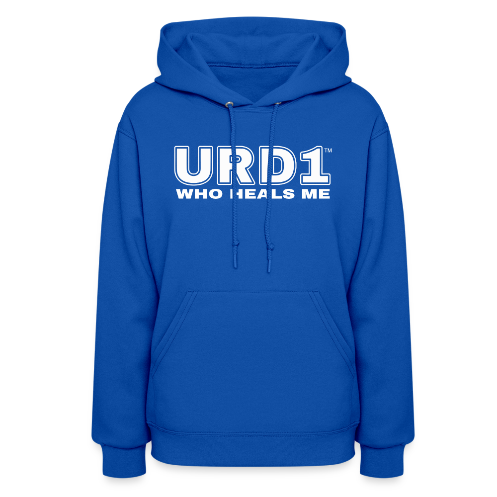 URD1- Who Heals Me - Women Impact Hoodie - royal blue
