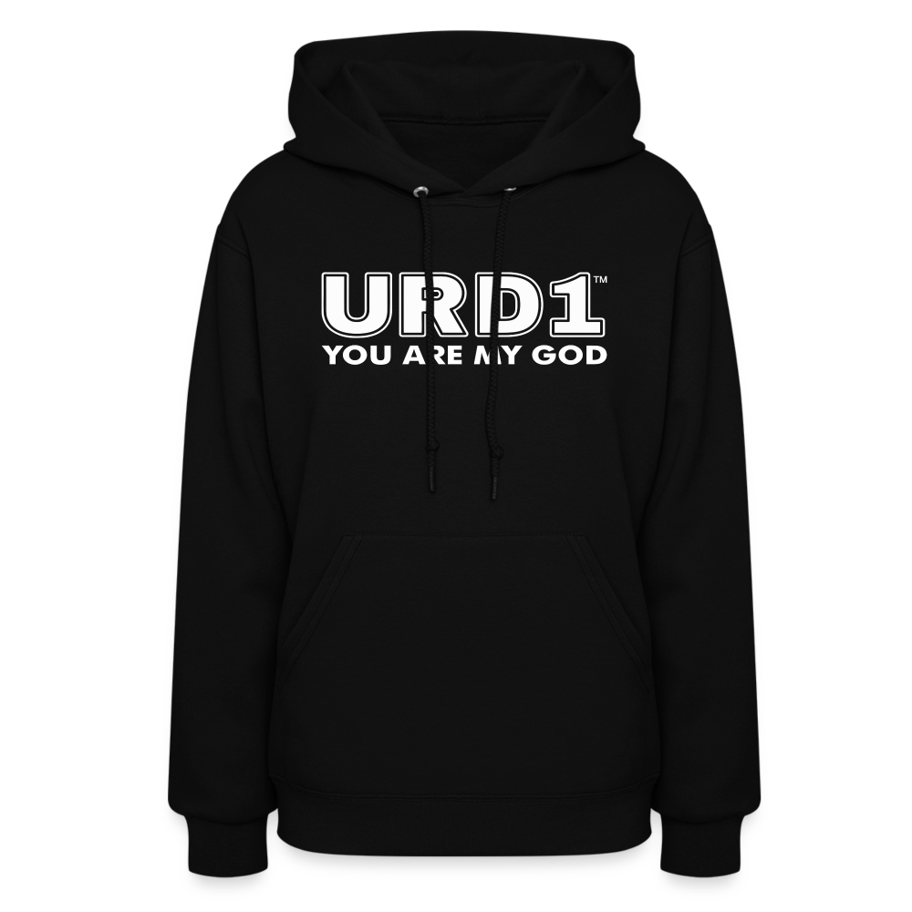 URD1- You Are My God - Women Impact Hoodie - black