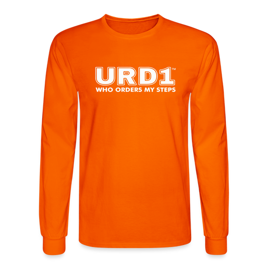 URD1 - Men Long Sleeve IMPACT T-Shirt - OMS - orange