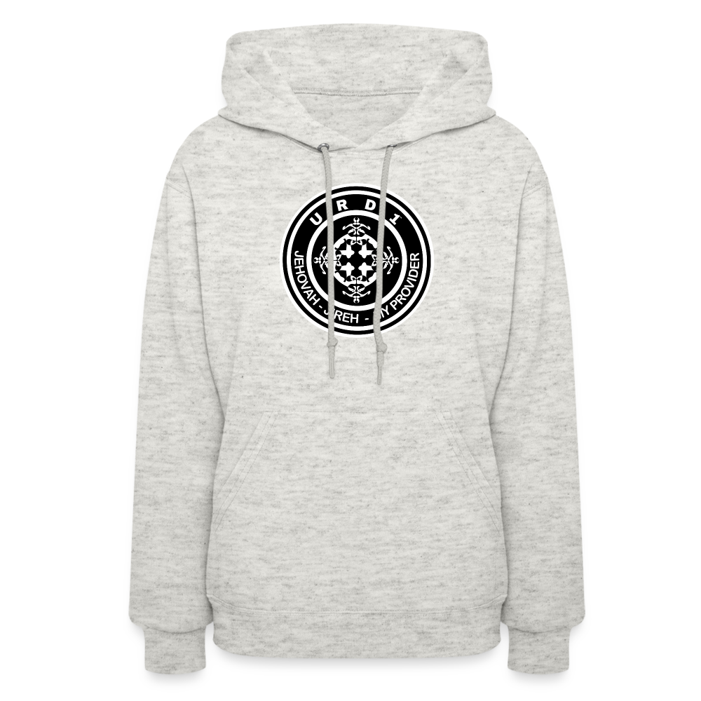 URD1- My Provider - Women Impact Hoodie - heather oatmeal