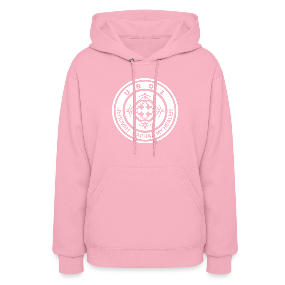 URD1- Jehovah Rapha - Women Impact Hoodie - classic pink