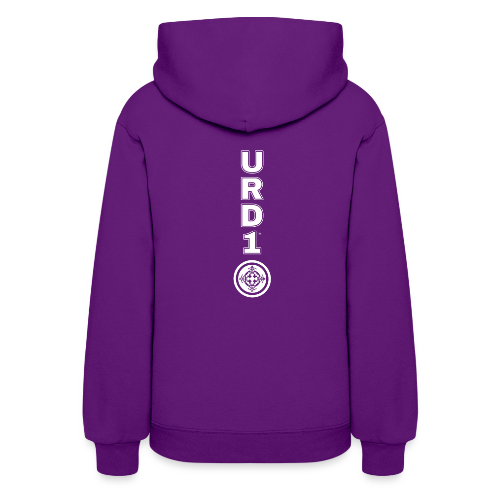 URD1- Jehovah Rapha - Women Impact Hoodie - purple