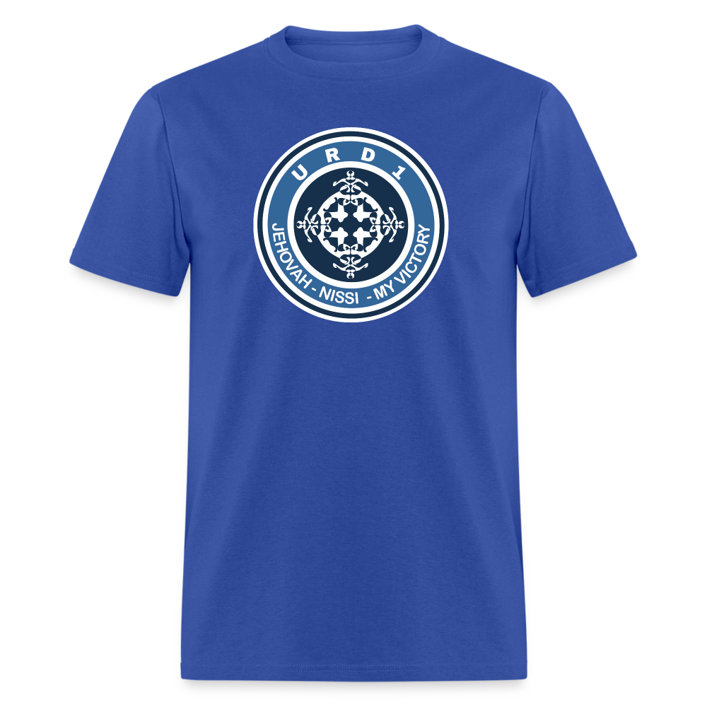 URD1 - Women Praise T-Shirt - Jehovah Nissi - royal blue
