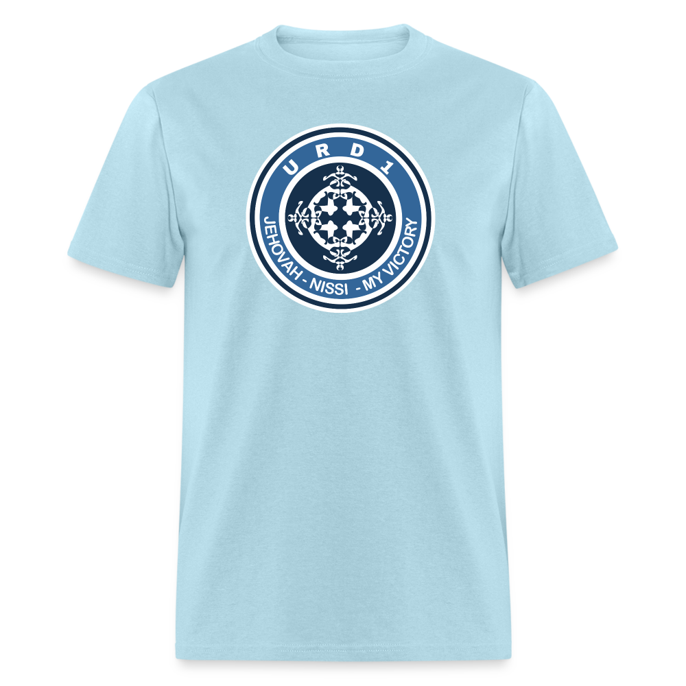 URD1 - Women Praise T-Shirt - Jehovah Nissi - powder blue