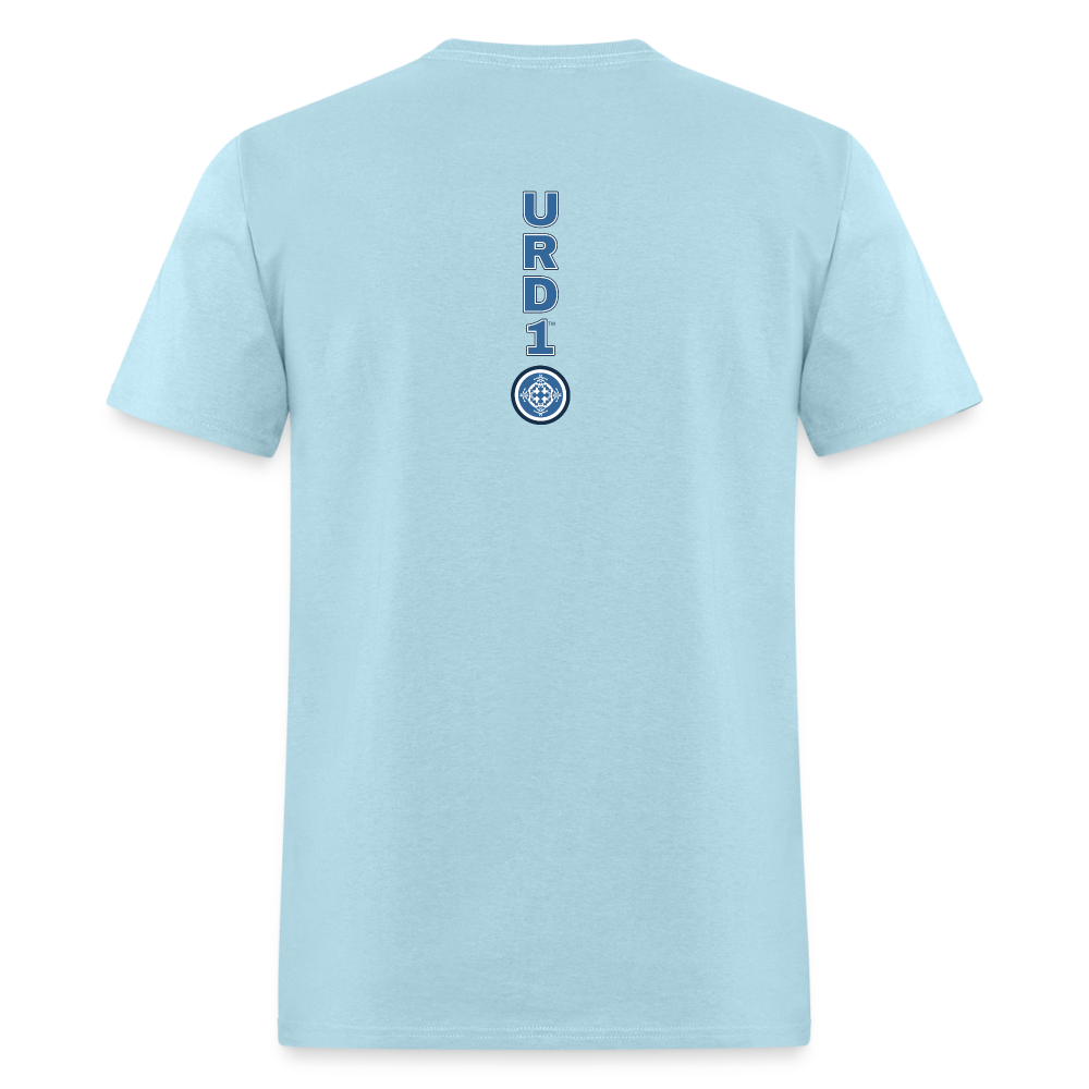 URD1 - Women Praise T-Shirt - Jehovah Nissi - powder blue