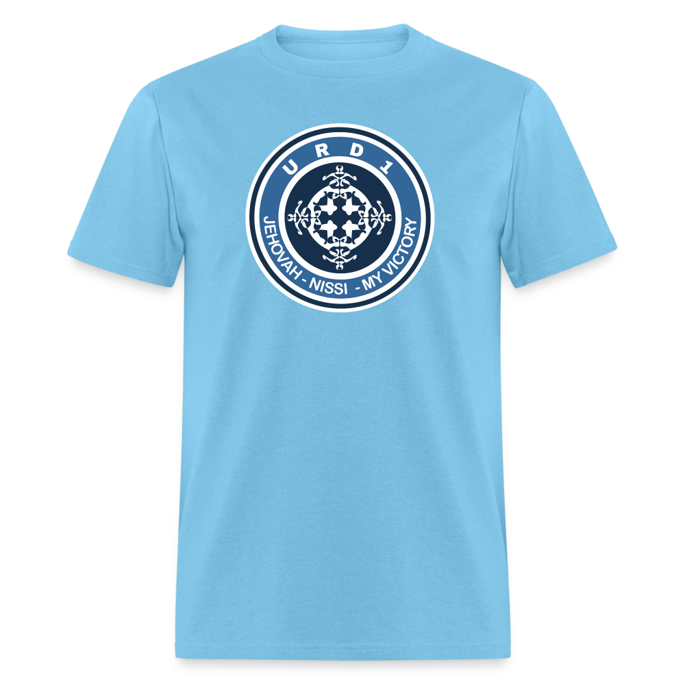 URD1 - Women Praise T-Shirt - Jehovah Nissi - aquatic blue
