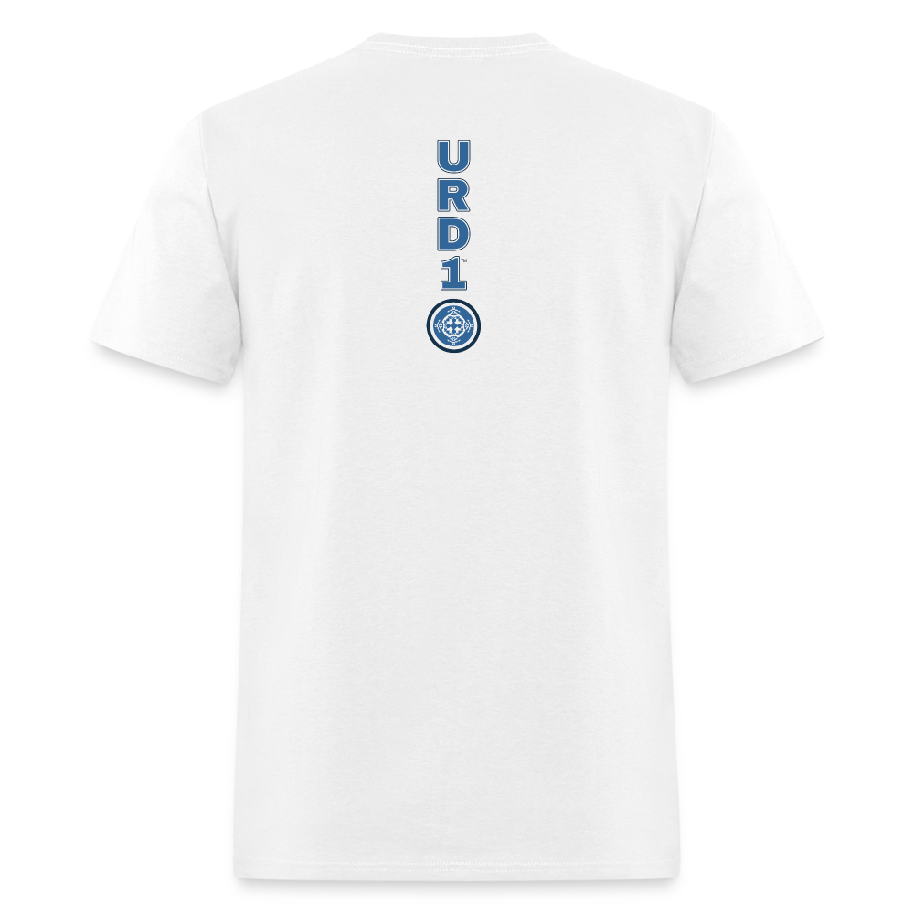 URD1 - Men Praise T-Shirt - Jehovah Shalom - white