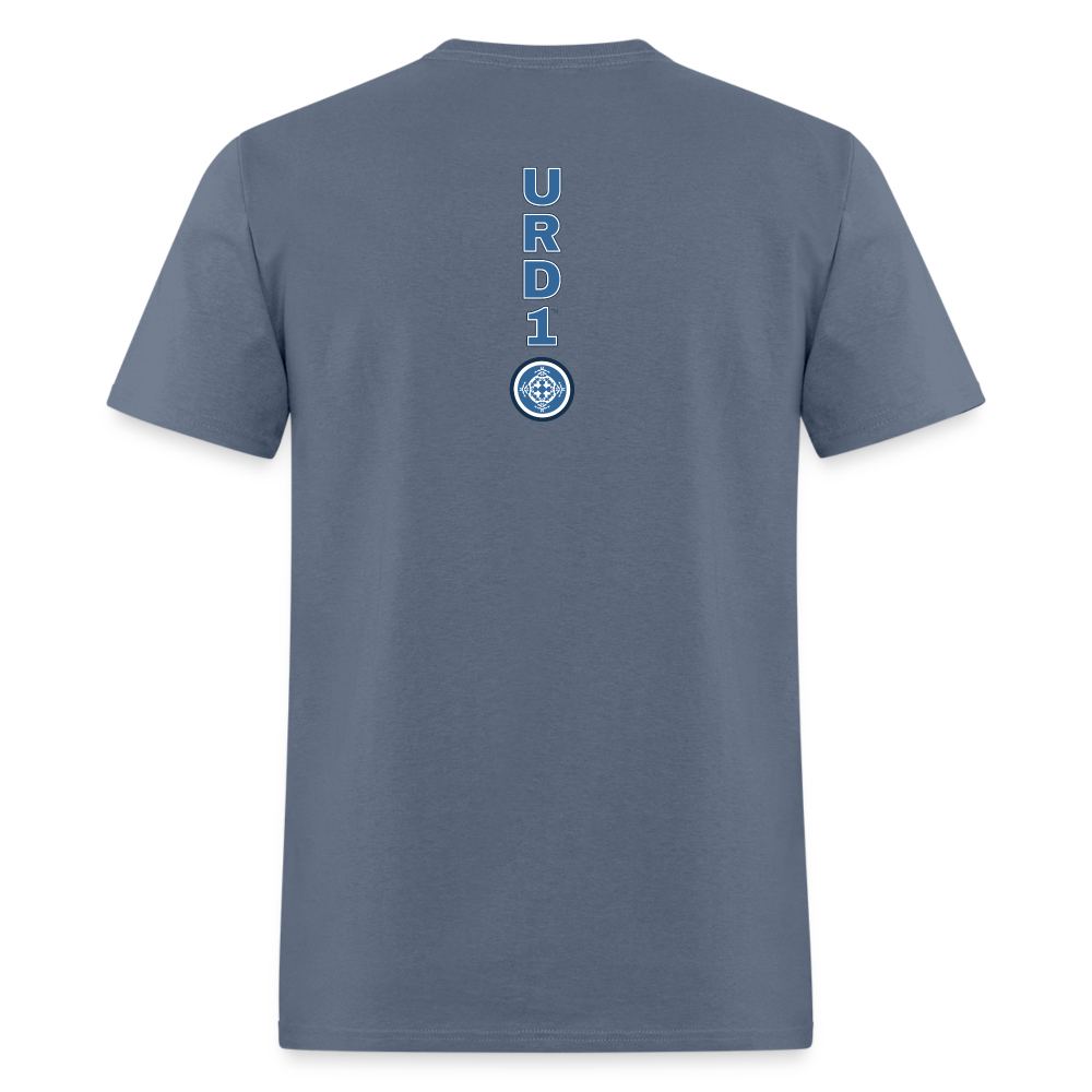 URD1 - Men Praise T-Shirt - Jehovah Shalom - denim